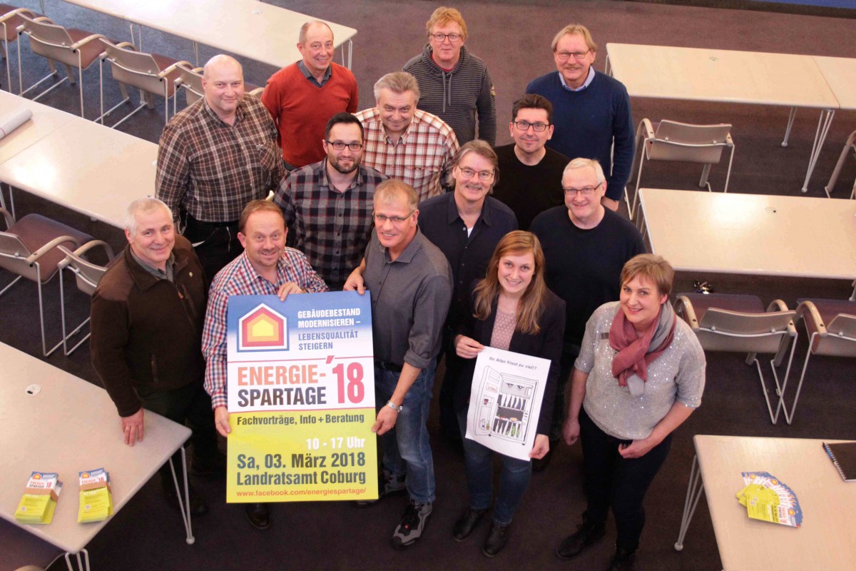Das Team der Energiespartage 2018 (Copyright Foto: Wolfgang Weiß)