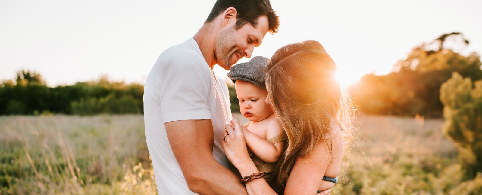 Familie in der Natur